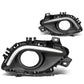 2014-2016 Mazda 6 Fog Light Cover with DRL Strip - Black/Chrome