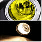 2009-2010 Toyota Corolla Fog Lights with Switch & Bezel H11 Amber