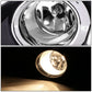 2009-2010 Toyota Corolla Fog Lights with Switch & Bezel H11 Chrome