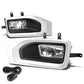15-18 GMC Yukon Fog Lights w/ Switch & Bezel Chrome Clear