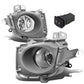 2010-2012 Toyota Prius Fog Lights with Switch & Bezel - H11 Chrome