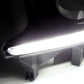 2014-2016 Toyota Highlander Fog Lights with Black Bezel Clear H11