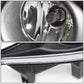 2014-2016 Toyota Highlander Fog Lights with Switch Black Bezel Chrome