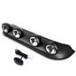 Universal Fog Lights Roof Top Running Light with Switch H3 Clear