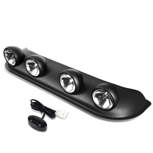 Universal Fog Lights Roof Top Running Light with Switch H3 Clear