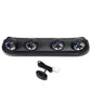 Universal Neochrome Roof Top Running Fog Lights w/ Switch H3