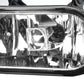 02-06 Cadillac Escalade Fog Lights with Switch Chrome Clear