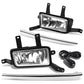 15-20 Chevy Tahoe Suburban Fog Lights with Switch Chrome Bezel