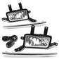 15-20 Chevy Tahoe Suburban Fog Lights with Switch Chrome Bezel