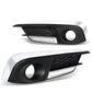 2016-2018 Honda Civic Fog Light Cover with Chrome Trim - Clear