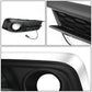 2016-2018 Honda Civic Fog Light Cover with Chrome Trim - Clear