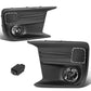 2018-2019 Subaru WRX Fog Lights with Switch & Bezel Chrome/Clear