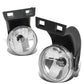 94-98 Dodge Ram 1500 2500 3500 Fog Lights Chrome Clear