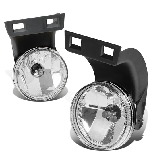 94-98 Dodge Ram 1500 2500 3500 Fog Lights Chrome Clear
