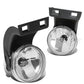 94-98 Dodge Ram 1500 2500 3500 Fog Lights Chrome Clear