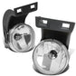 94-98 Dodge Ram 1500 2500 3500 Fog Lights Chrome Clear