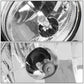 94-98 Dodge Ram 1500 2500 3500 Fog Lights Chrome Clear