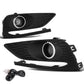 2016-2018 Chevrolet Cruze Fog Lights with Switch & Bezel Chrome/Clear