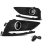 2016-2018 Chevrolet Cruze Fog Lights with Switch & Bezel Chrome/Clear