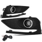 2016-2018 Chevrolet Cruze Fog Lights with Switch & Bezel Chrome/Clear