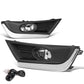 2017-2018 Honda CR-V Fog Lights with Chrome Trim Bezel