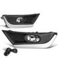 2017-2018 Honda CR-V Fog Lights with Chrome Trim Bezel