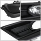 2017-2018 Honda CR-V Fog Lights w/ Black Trim Bezel Chrome Clear