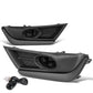 2017-2018 Honda CR-V Fog Lights with Black Trim Bezel - Smoke