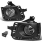 2012-2014 Toyota Prius C Fog Lights with Switch & Bezel Chrome/Clear