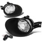 02-09 Dodge Ram Fog Lights w/ Switch & Bezel - Chrome/Clear