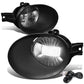 02-09 Dodge Ram Fog Lights Kit with Switch & Bezel Chrome/Clear