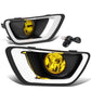 2015-2019 Chevrolet Colorado Fog Lights with Switch Chrome Bezel