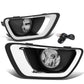 2015-2019 Chevrolet Colorado Fog Lights with Switch Chrome Bezel