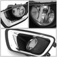 2015-2019 Chevrolet Colorado Fog Lights with Switch Chrome Bezel