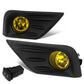 2016-2018 Nissan Altima Fog Lights with Switch - Amber Black Bezel