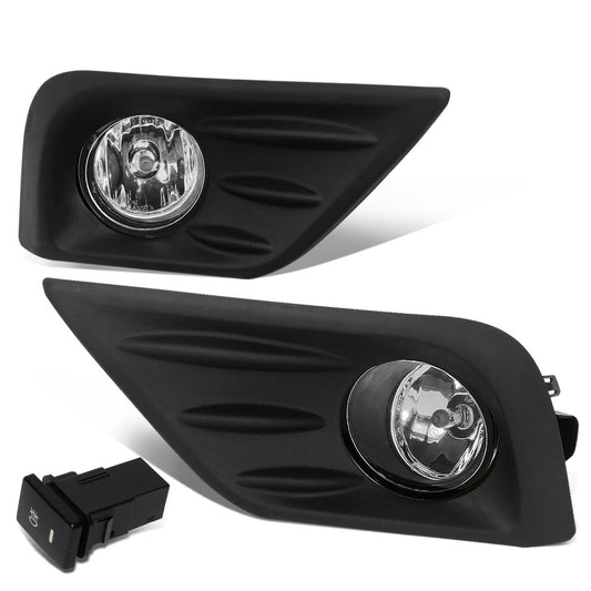 2016-2018 Nissan Altima Fog Lights with Switch & Black Bezel