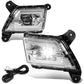 2019-2020 Chevrolet Silverado 1500 LED Fog Lights with Switch Chrome