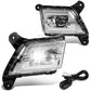2019-2020 Chevrolet Silverado 1500 LED Fog Lights with Switch Chrome