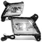 2019-2020 Chevrolet Silverado 1500 LED Fog Lights with Switch Chrome