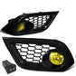 2016-2018 Toyota iM Fog Lights with Switch & Bezel - Amber