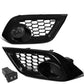 2016-2018 Toyota iM Smoke Fog Lights with Switch & Bezel