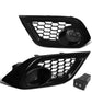 2016-2018 Toyota iM Smoke Fog Lights with Switch & Bezel