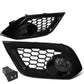 2016-2018 Toyota iM Smoke Fog Lights with Switch & Bezel