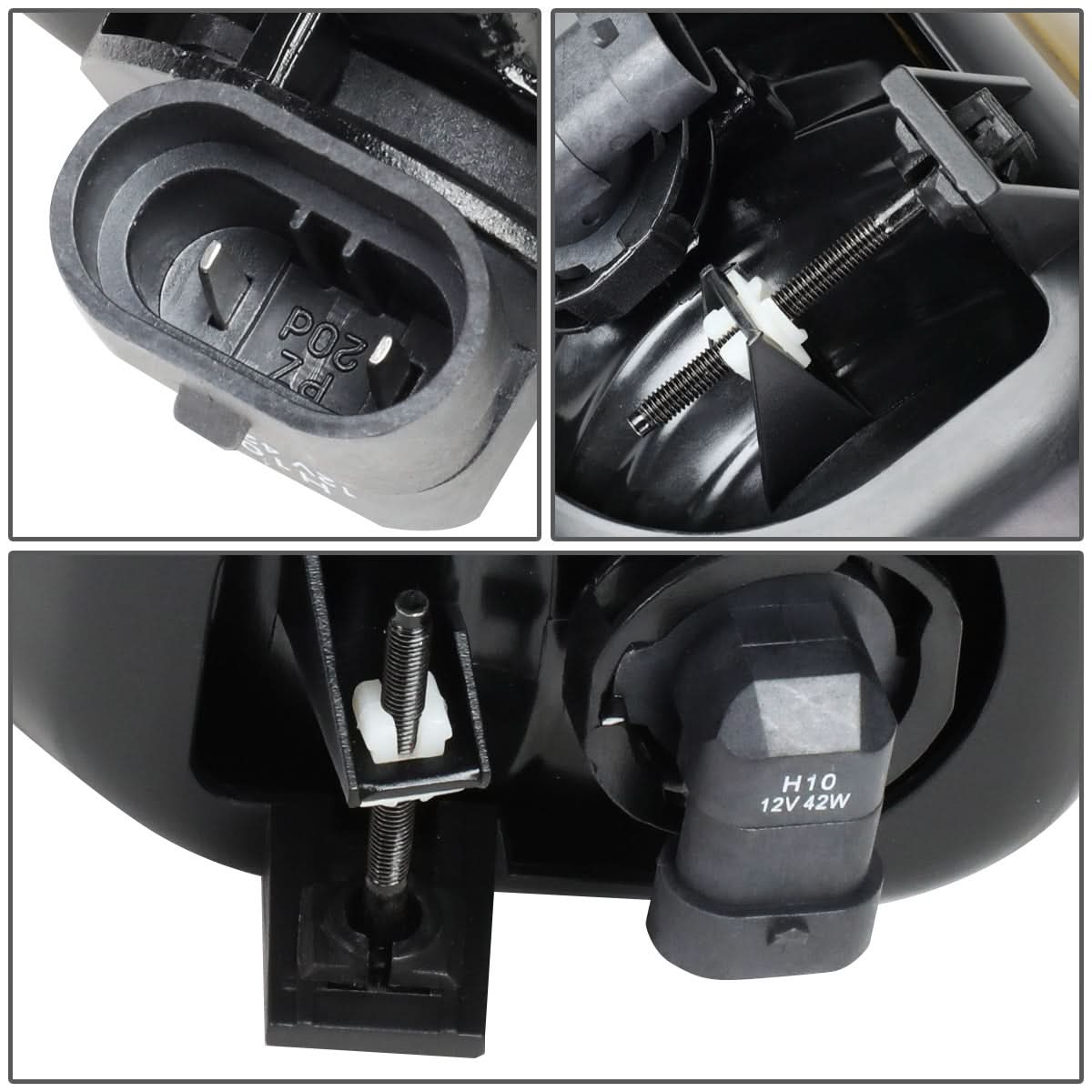 04-07 Chevrolet Silverado 1500 2500 3500 Amber Fog Lights