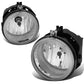 05-10 Dodge Multi-Model Chrome Clear Fog Lights