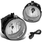 2005-2010 Dodge Multi-Model Chrome Fog Lights with Switch