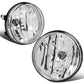2007-2014 GMC Sierra Fog Lights Chrome Clear No Switch