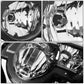02-06 Chevrolet Avalanche Right Fog Light Chrome/Clear