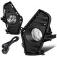 2019-2020 Toyota RAV4 Fog Lights with Switch Black Bezel Chrome