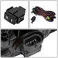 2016-2019 Nissan Sentra Fog Lights with Switch & Black Bezel